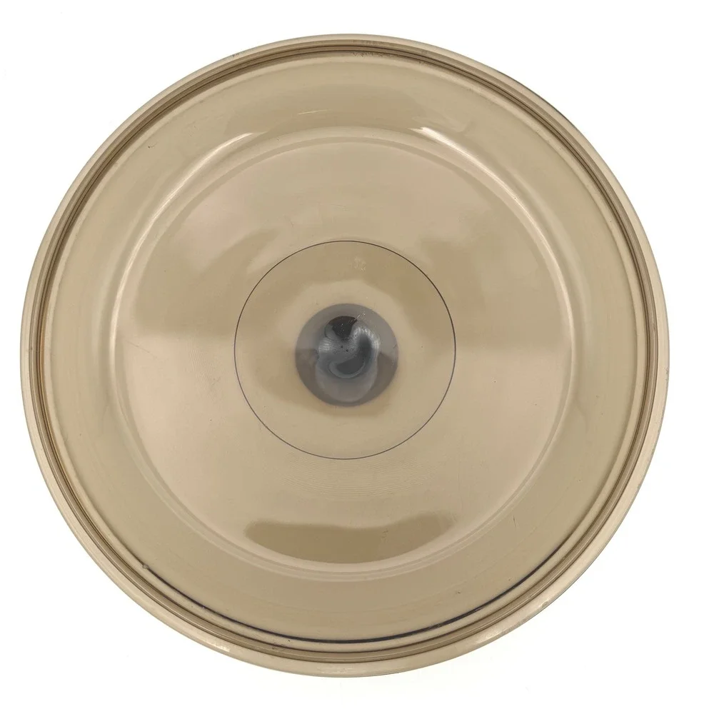 Pyrex Visions Glass Lid 10.5 In Amber V-1.5-C Replacement Cover 1.5Qt Casserole